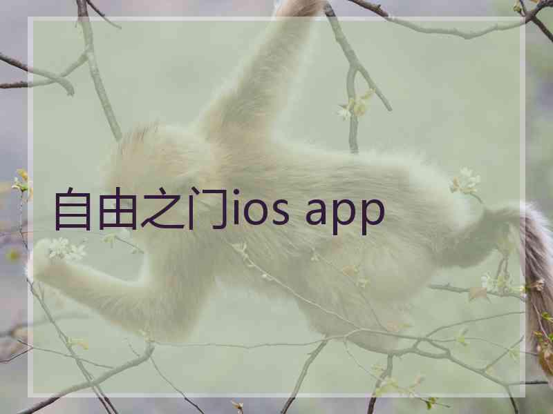 自由之门ios app