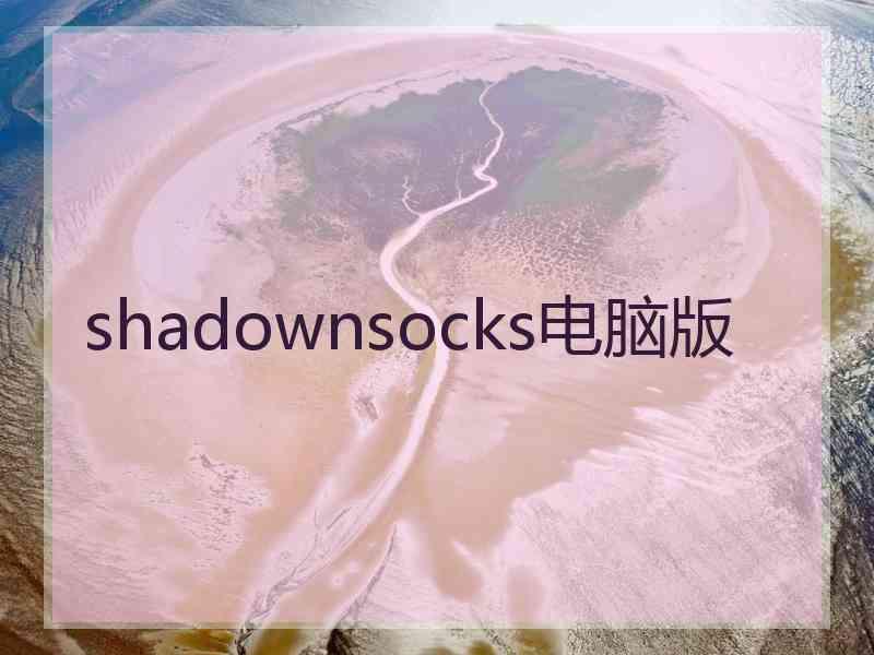 shadownsocks电脑版