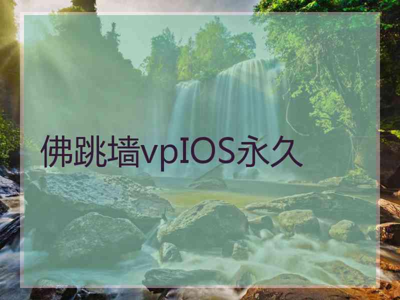 佛跳墙vpIOS永久