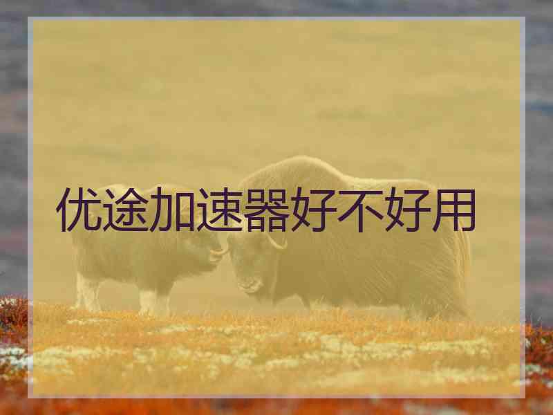 优途加速器好不好用