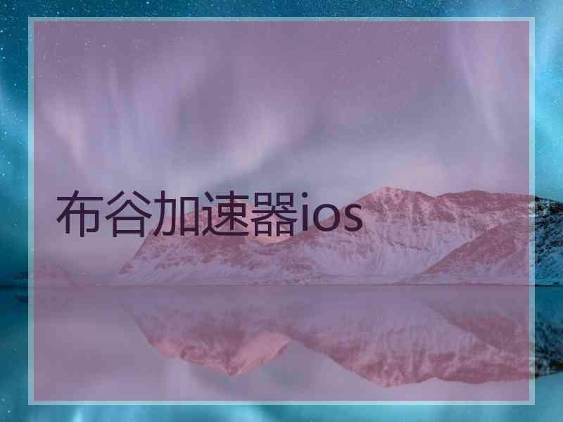 布谷加速器ios