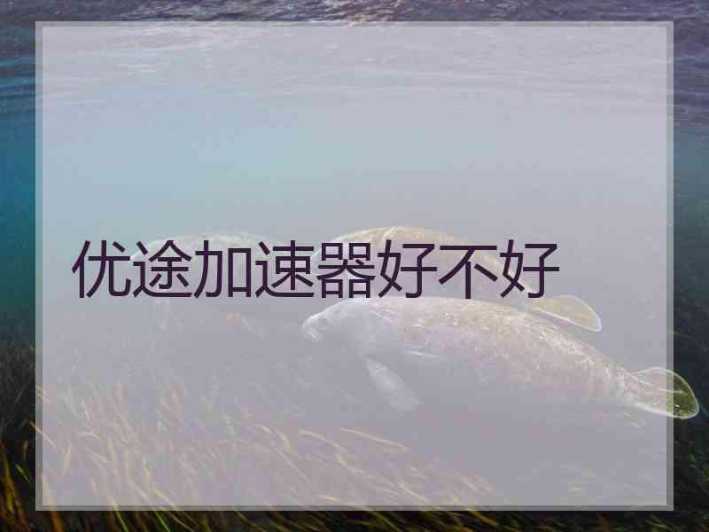 优途加速器好不好