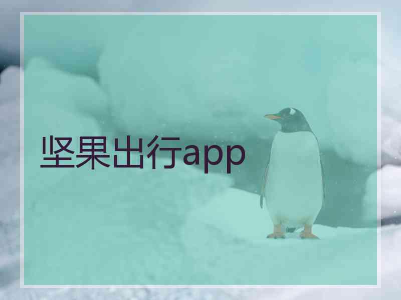 坚果出行app