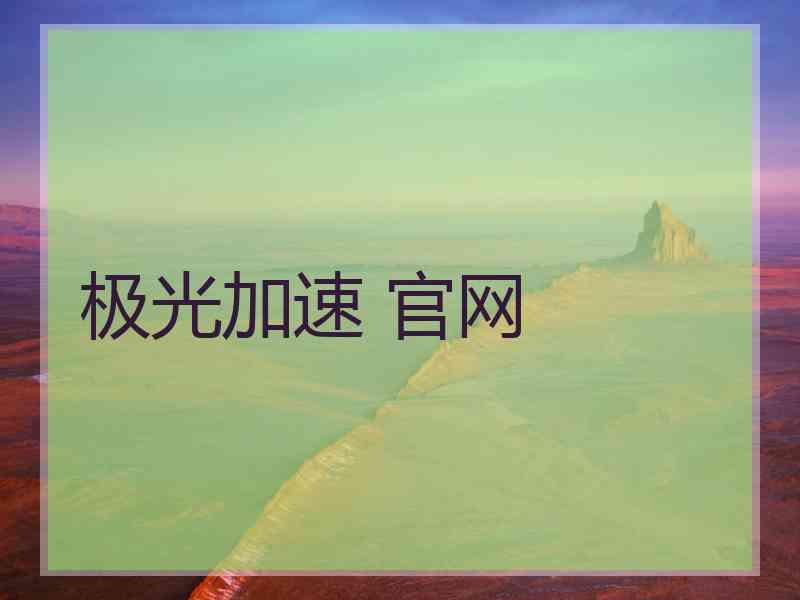 极光加速 官网