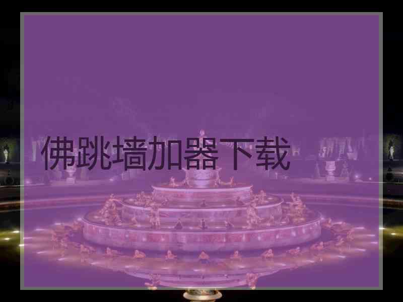 佛跳墙加器下载
