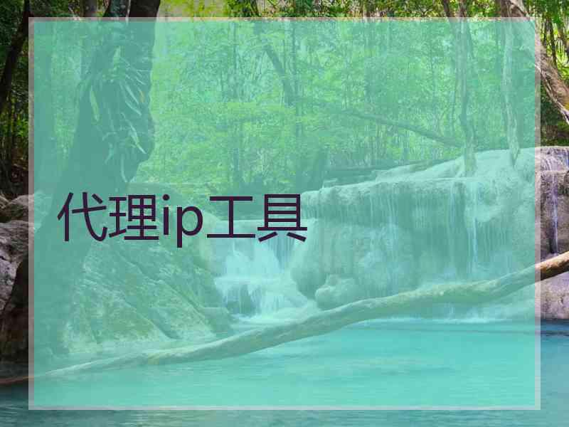 代理ip工具