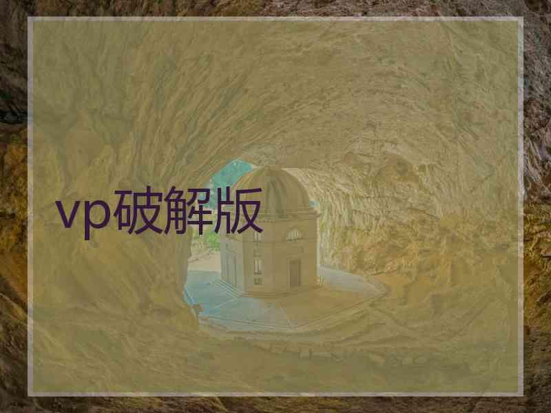 vp破解版
