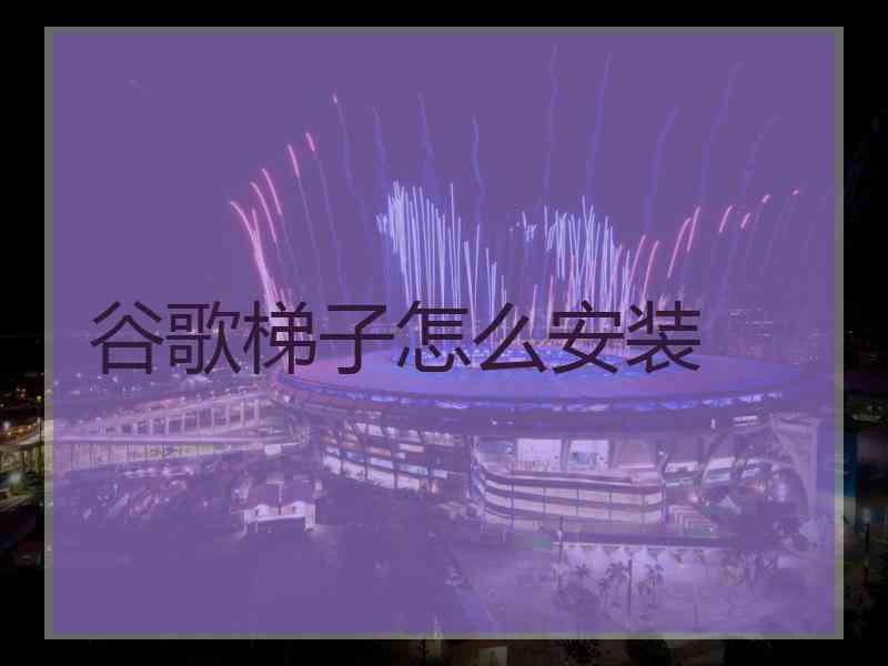 谷歌梯子怎么安装