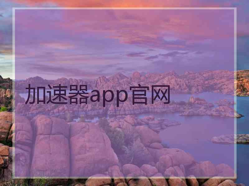 加速器app官网