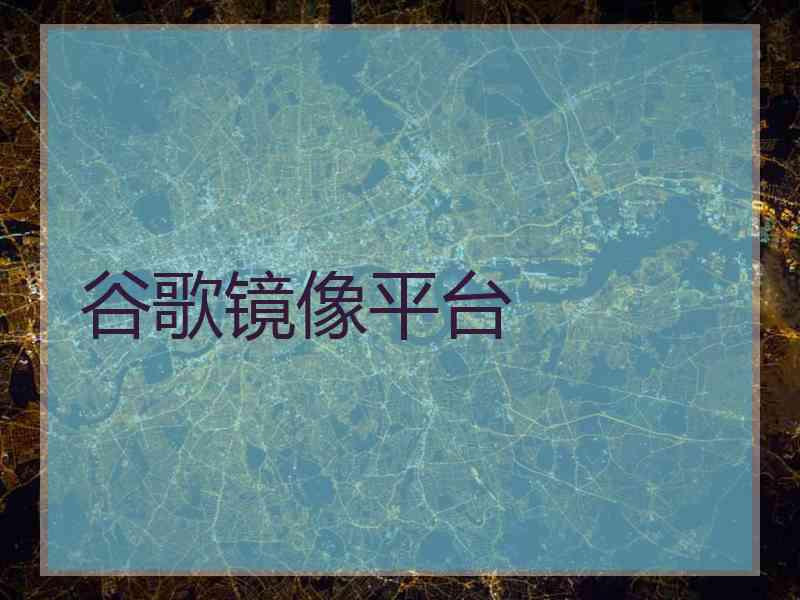 谷歌镜像平台