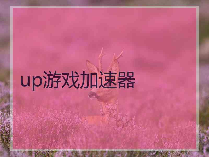 up游戏加速器