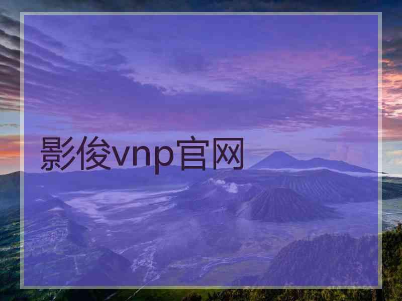 影俊vnp官网