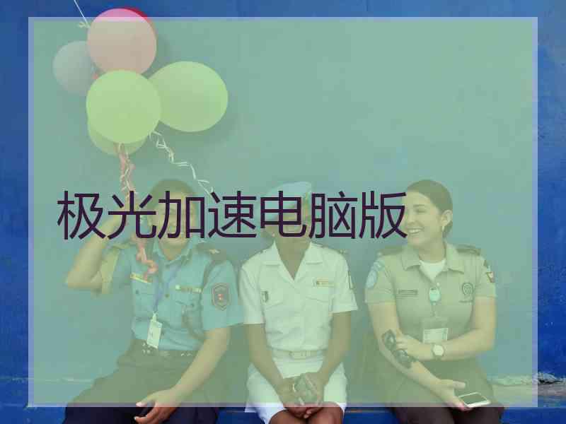 极光加速电脑版