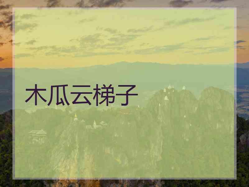 木瓜云梯子