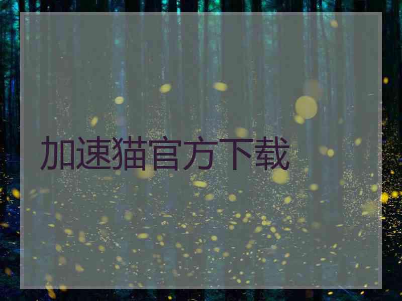 加速猫官方下载