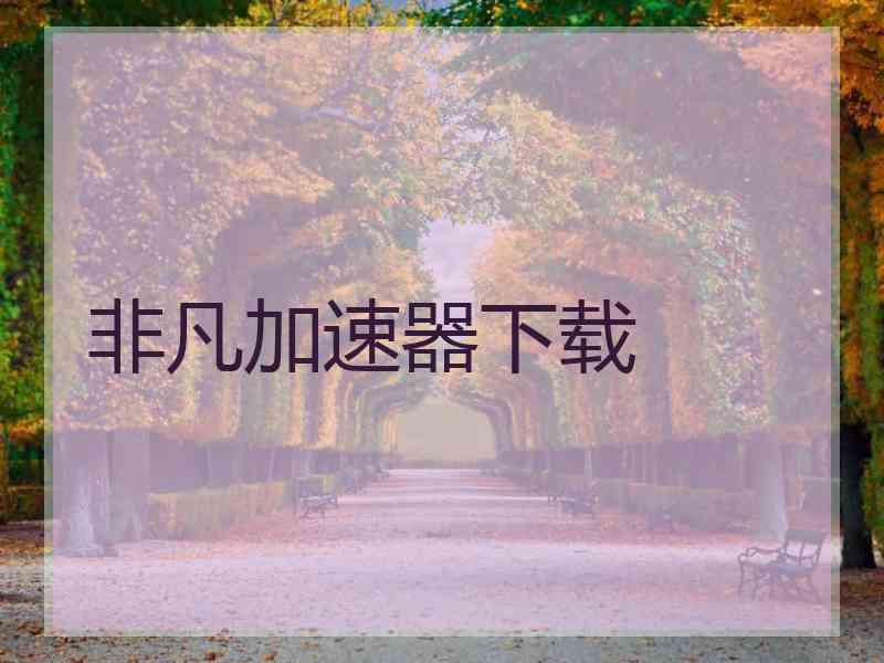 非凡加速器下载
