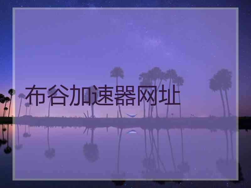 布谷加速器网址