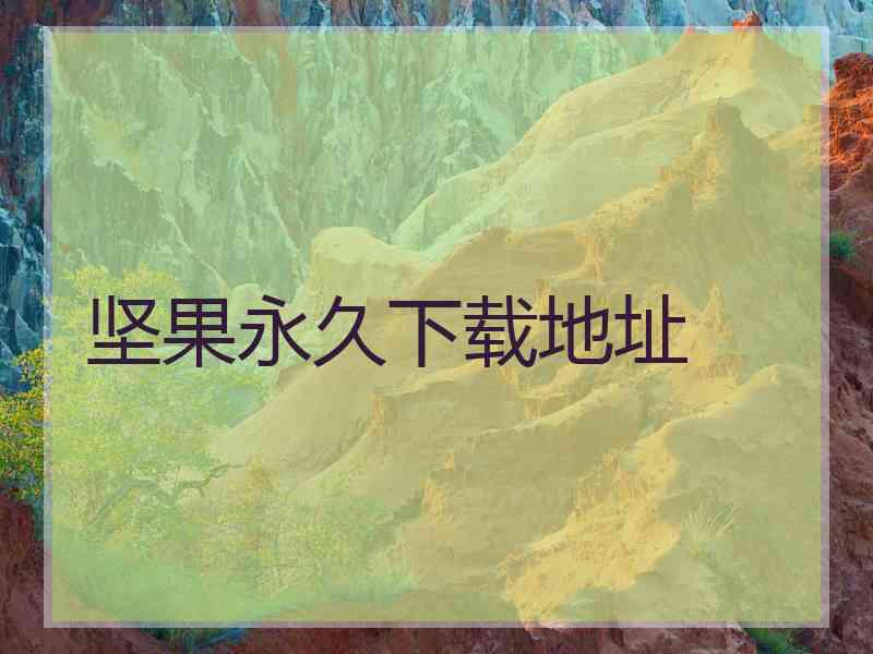 坚果永久下载地址