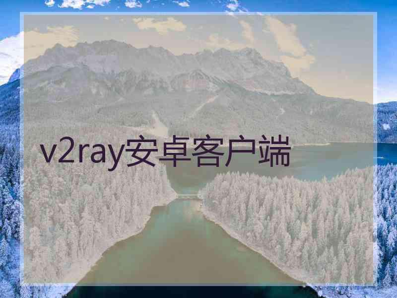 v2ray安卓客户端